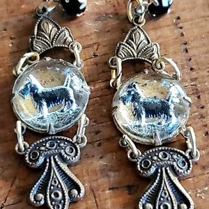 Scotty Dog/Terrier Earrings